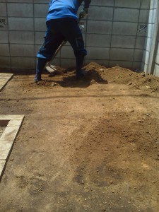 世田谷区　芝張り